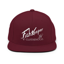 Load image into Gallery viewer, Fishkeeper Clothing Co Classic Snapback Hat