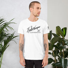 Load image into Gallery viewer, White Fishkeeper Unisex Tee