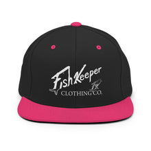 Load image into Gallery viewer, Fishkeeper Clothing Co Classic Snapback Hat
