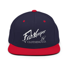 Load image into Gallery viewer, Fishkeeper Clothing Co Classic Snapback Hat
