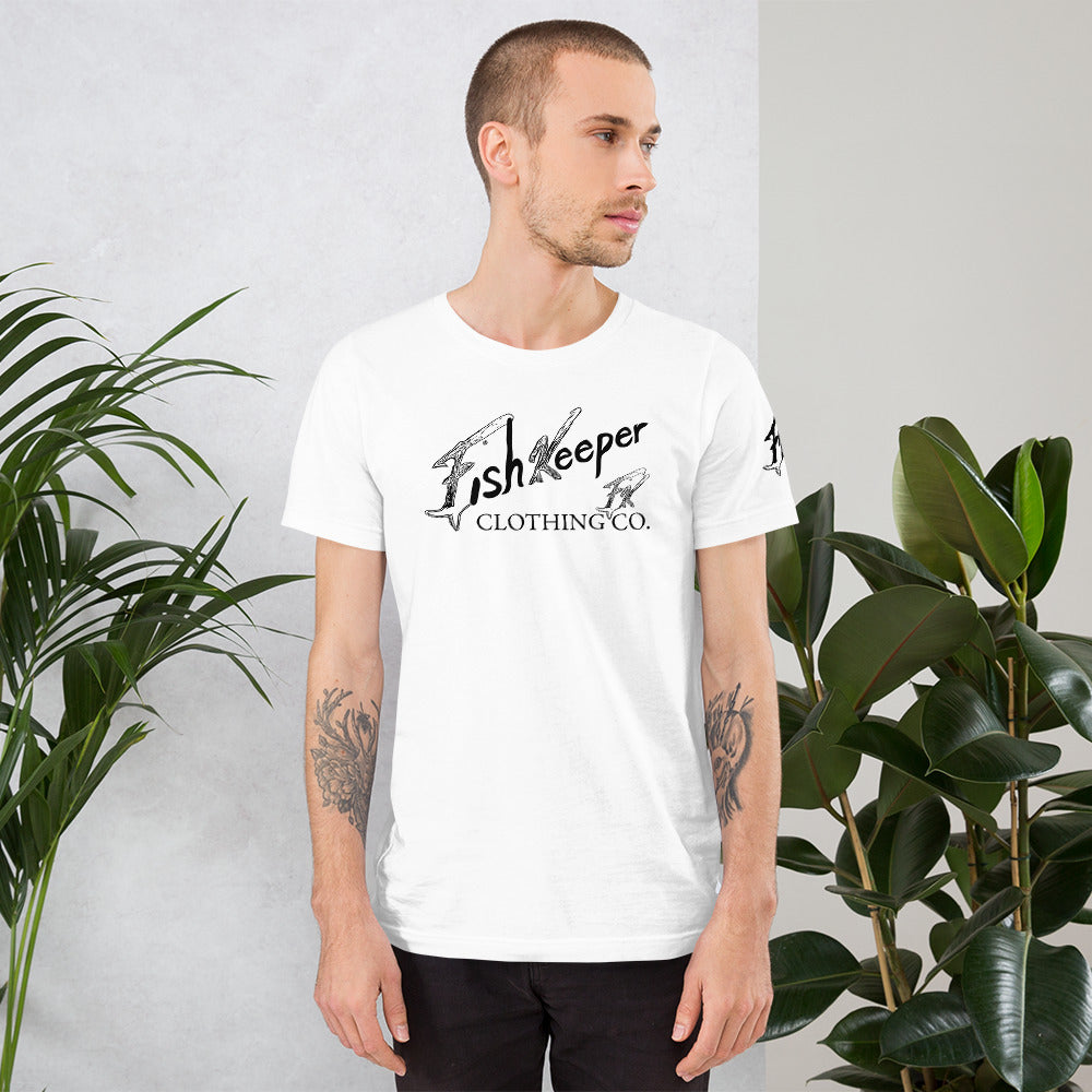 White Fishkeeper Unisex Tee